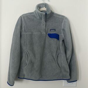 Patagonia Women’s Re-tool Snap T Fleece Pullover Jacket M